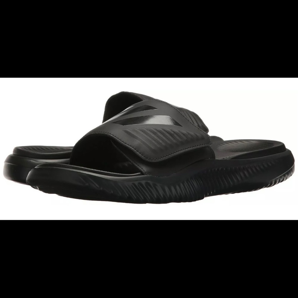 Mens Adidas Slides / Size: Various / Black / New